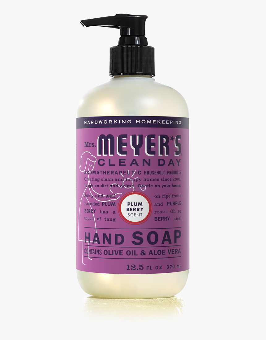 Plumberry Hand Soap - Mrs Meyer's Hand Soap, HD Png Download, Free Download