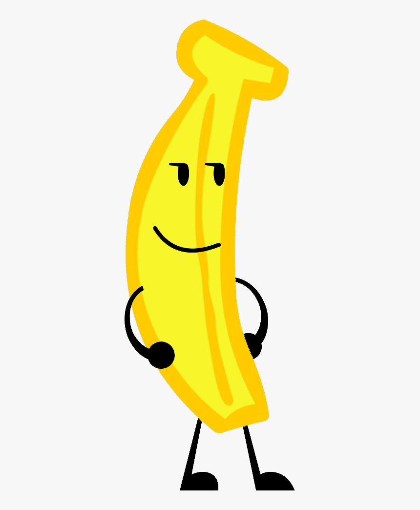 Banana Standing - Standing Banana, HD Png Download, Free Download