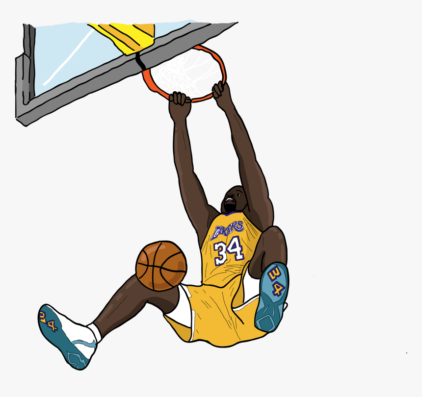 Graphic Free Murphy Miranda Shaquille O Neal Illustration - Shaquille O Neal Png, Transparent Png, Free Download