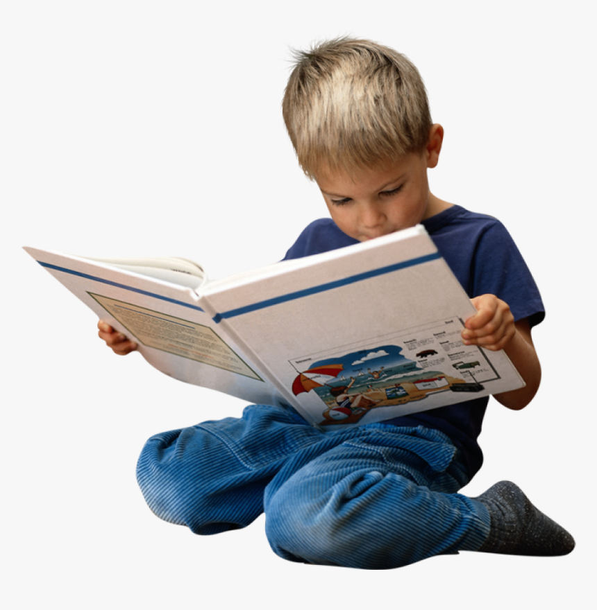 Transparent Child Studying Clipart - Child Reading Png, Png Download, Free Download
