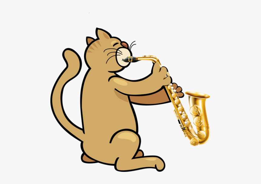 Clip Art Forgetmenot Players - National Saxophone Day Cartoon, HD Png Download, Free Download