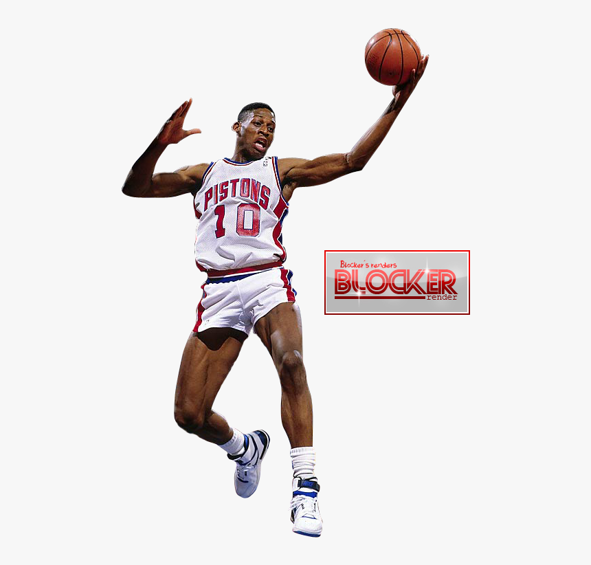 Dennis Rodman Photo By Blockergfx - Dennis Rodman Bad Boy Pistons, HD Png Download, Free Download