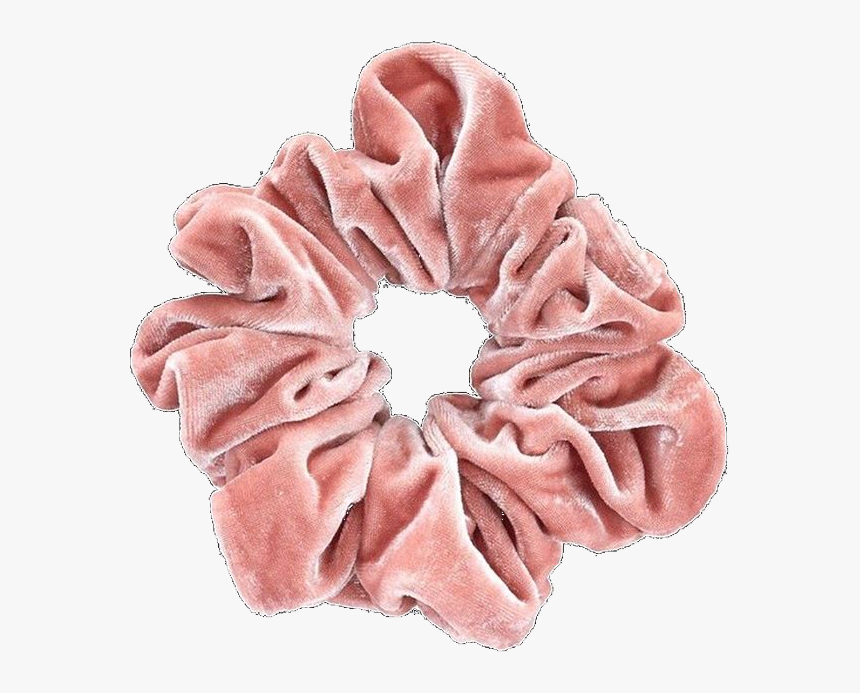 #niche #nichememes #memes #png #pngs #overlay #overlays - Aesthetic Pink Scrunchie, Transparent Png, Free Download