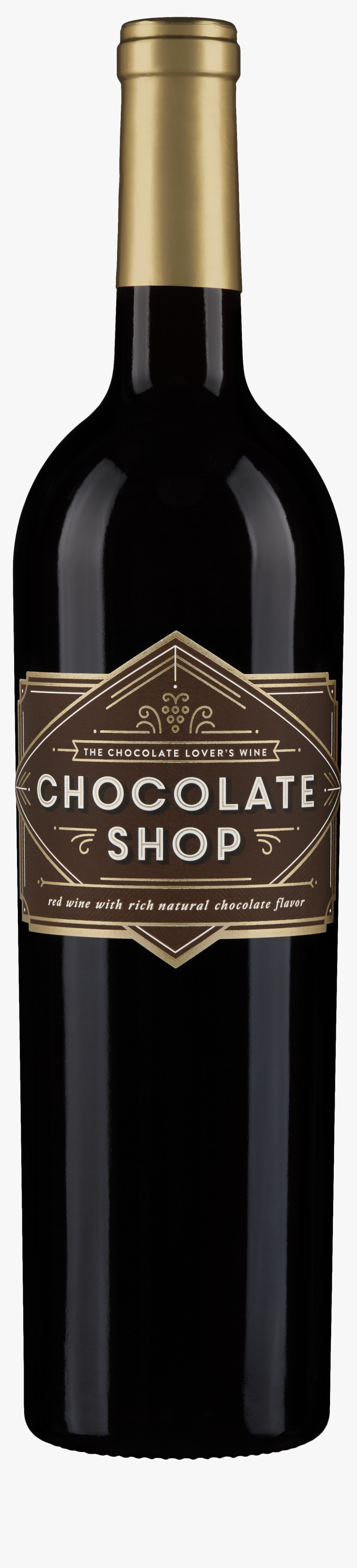 Chocolate Red Wine - Glass Bottle, HD Png Download, Free Download