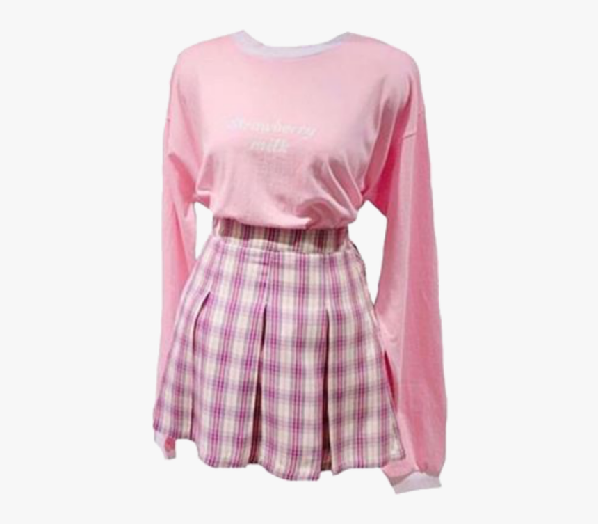 Aesthetic Pink Clothes Png, Transparent Png, Free Download