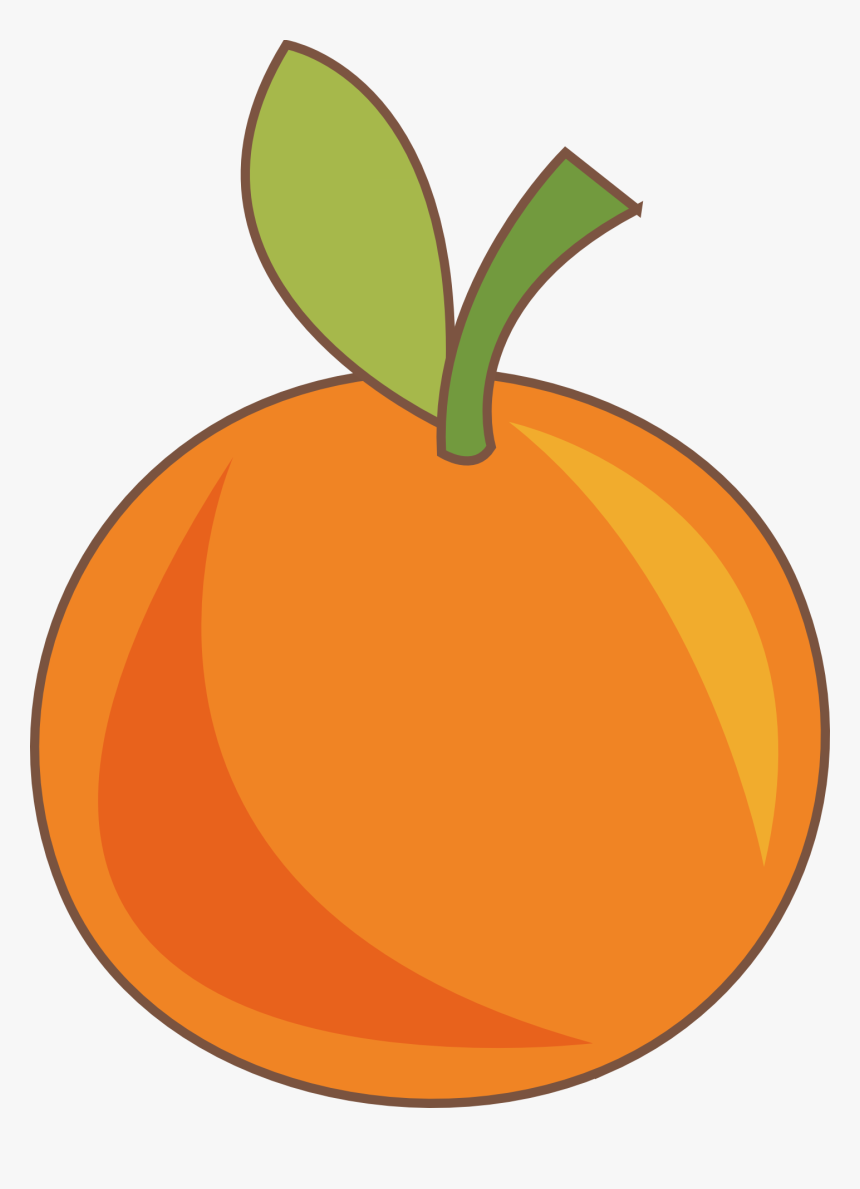 Orange Fruit Drawing, HD Png Download, Free Download