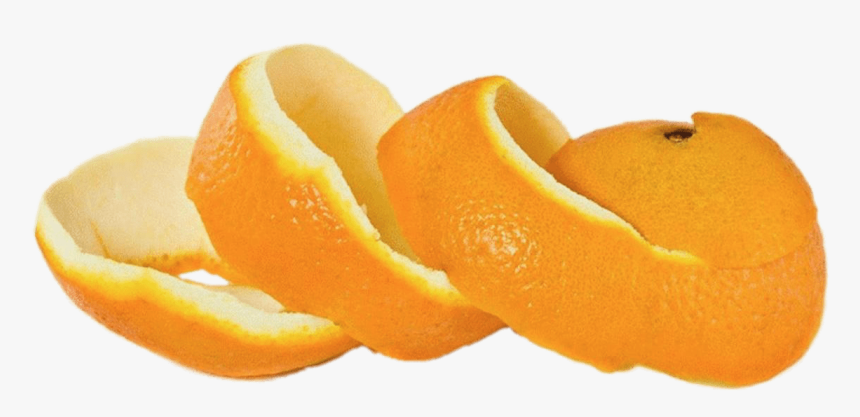 Orange Peel Clip Arts - Orange And Banana Peel, HD Png Download, Free Download