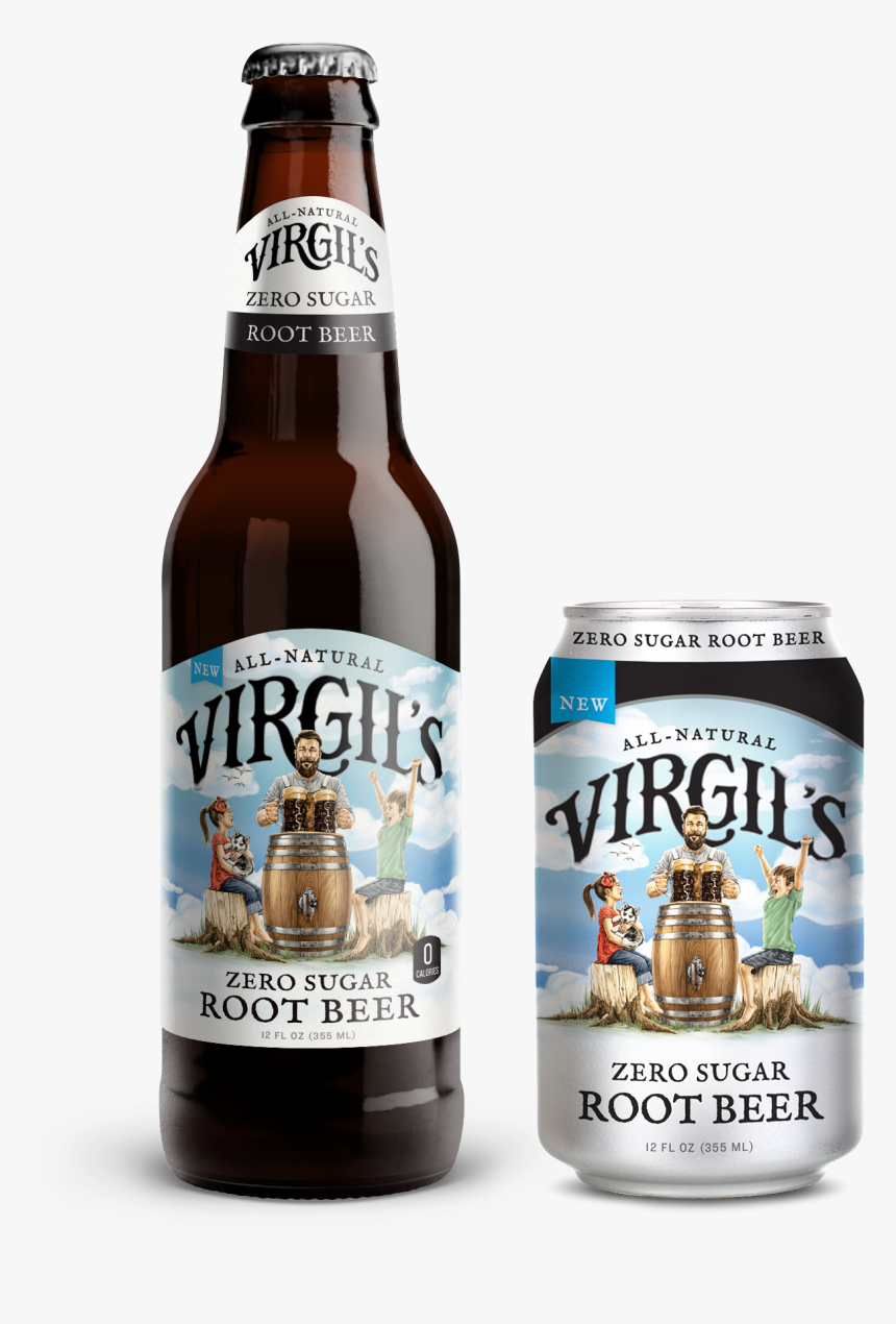 Virgil's Zero Sugar Root Beer, HD Png Download, Free Download