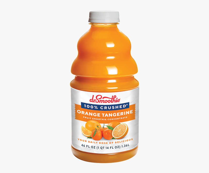 Drs 100 Crushed 64oz Orange Tangerine 600 X 645 - Dr. Smoothie, HD Png Download, Free Download