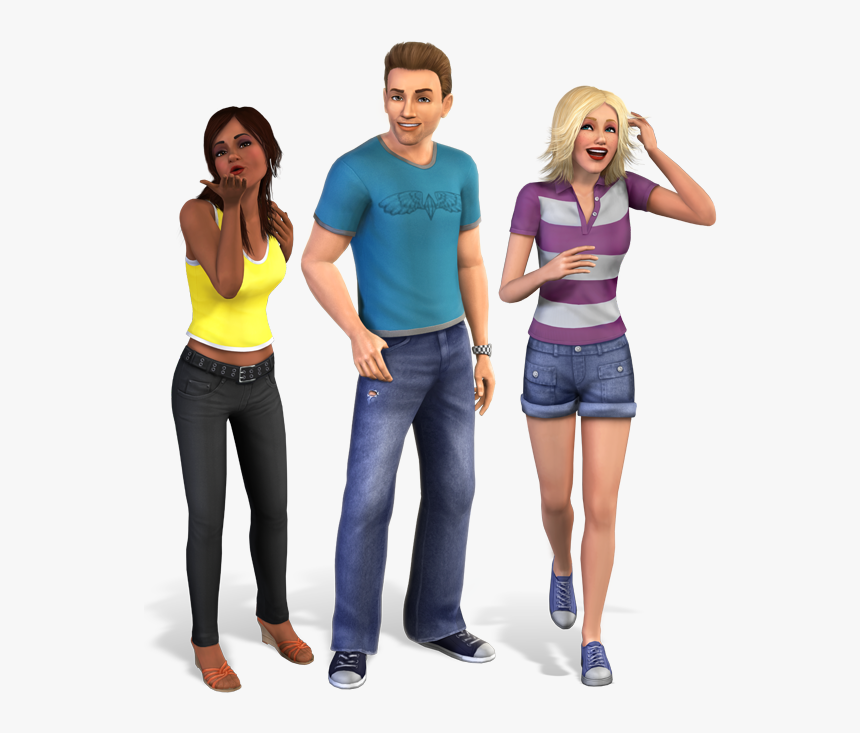 Sims 3 Characters Png, Transparent Png, Free Download