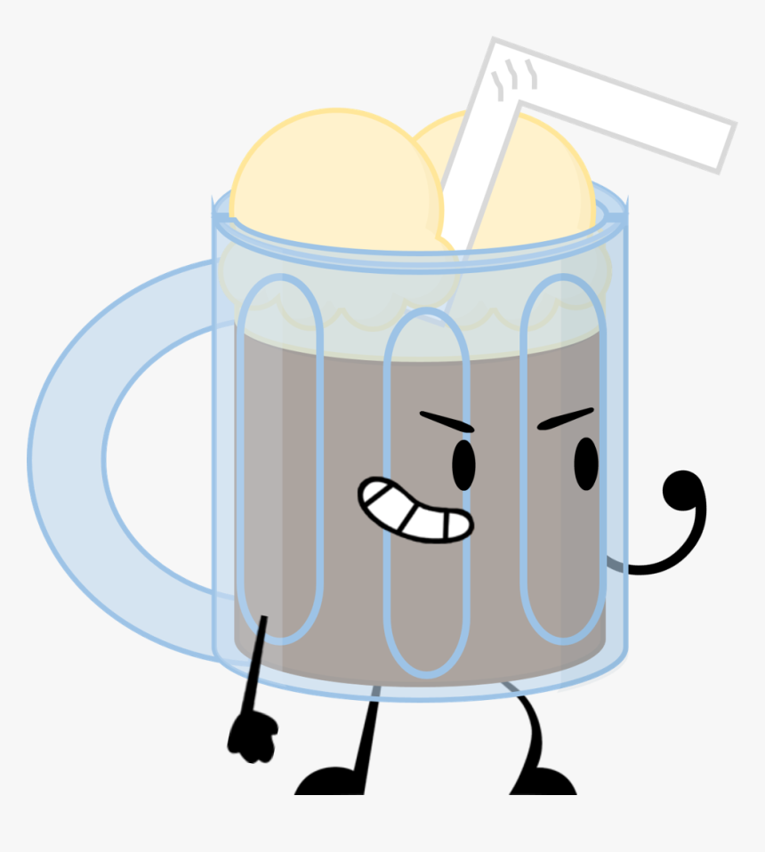 Root Beer Float Pose - Cartoon Root Beer Float, HD Png Download, Free Download