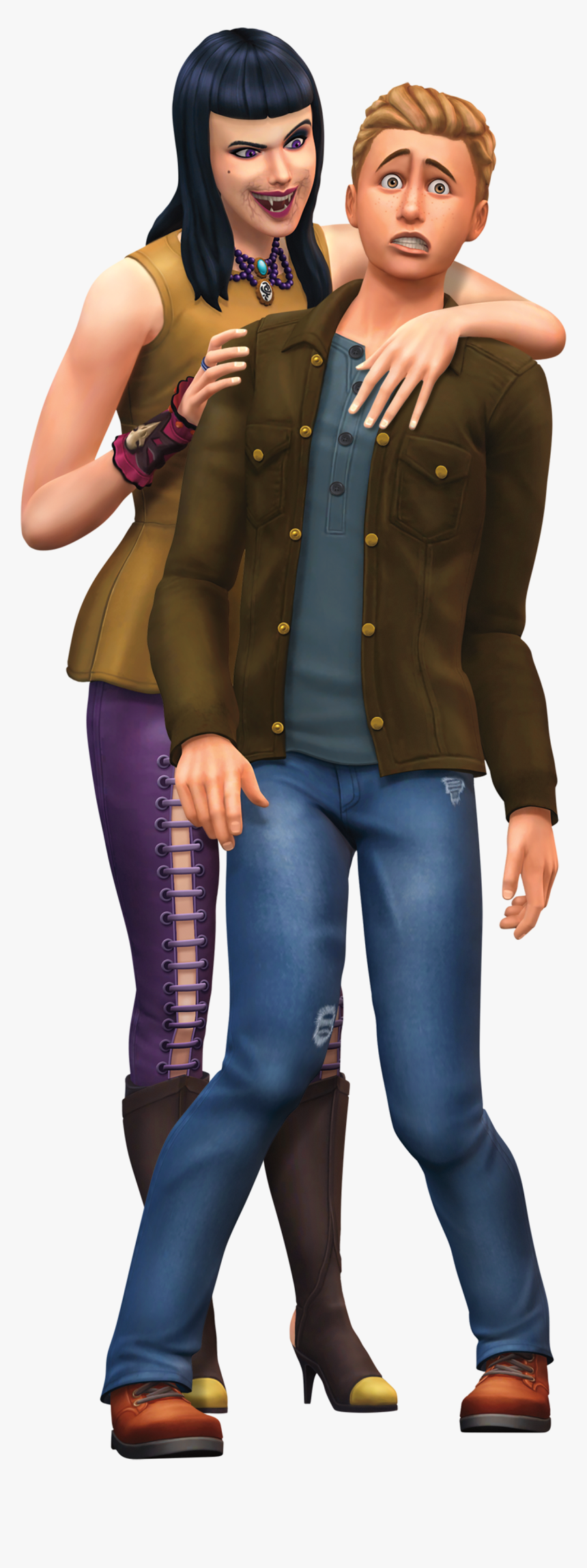 Sims 4 Vampire Png , Png Download - Sims 4 Vampires Render, Transparent Png, Free Download