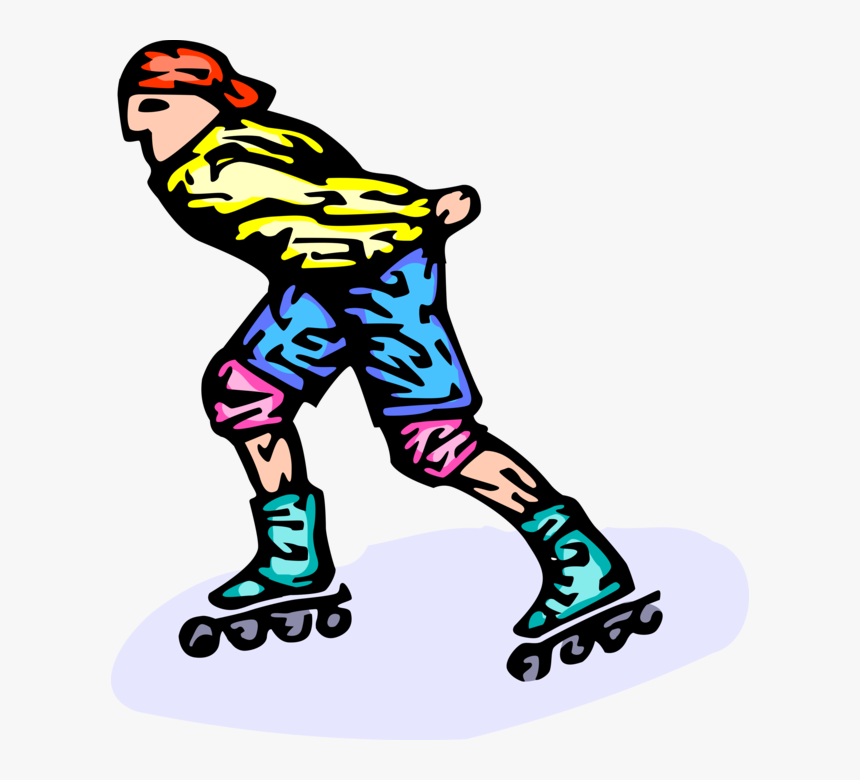 Rollerblading On Inline Image, HD Png Download, Free Download