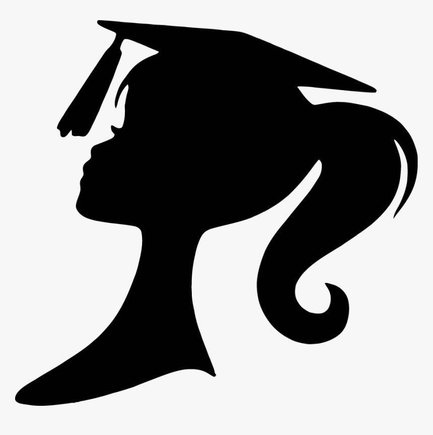 Silhouette Graduation Ceremony Square Academic Cap - تخرج باسم ريم 2019, HD Png Download, Free Download