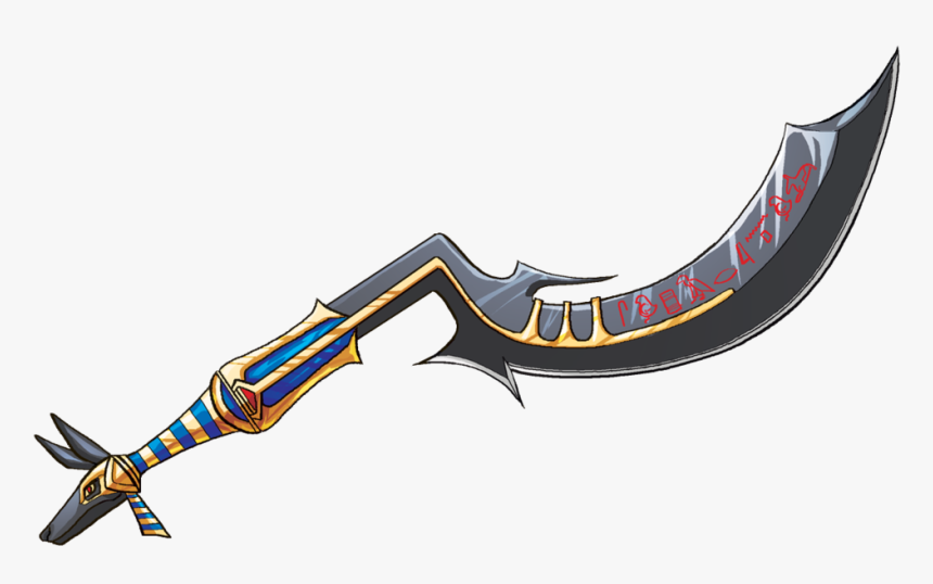 Anubis Super Khopesh By Self Replica Weapons - Anubis Sword, HD Png Download, Free Download