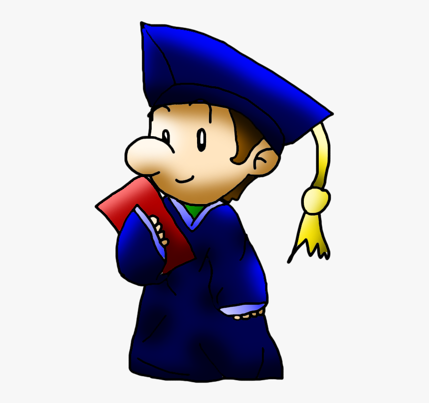 Graduation, Baby By Babyluigionfire - Cartoon, HD Png Download, Free Download