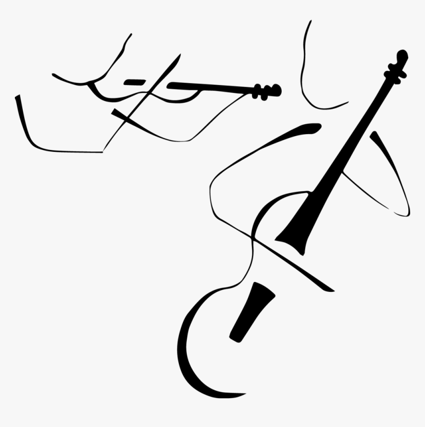 Violin And Base, HD Png Download, Free Download