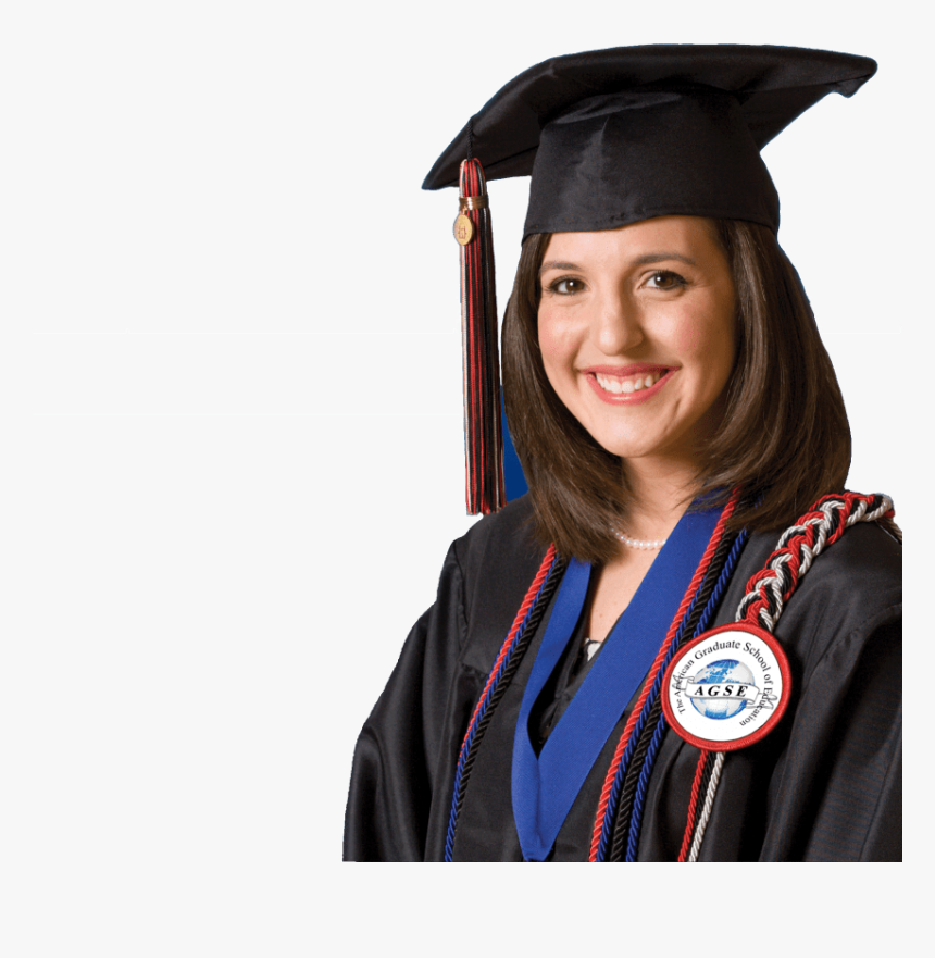 Graduation - University Girl Png, Transparent Png, Free Download