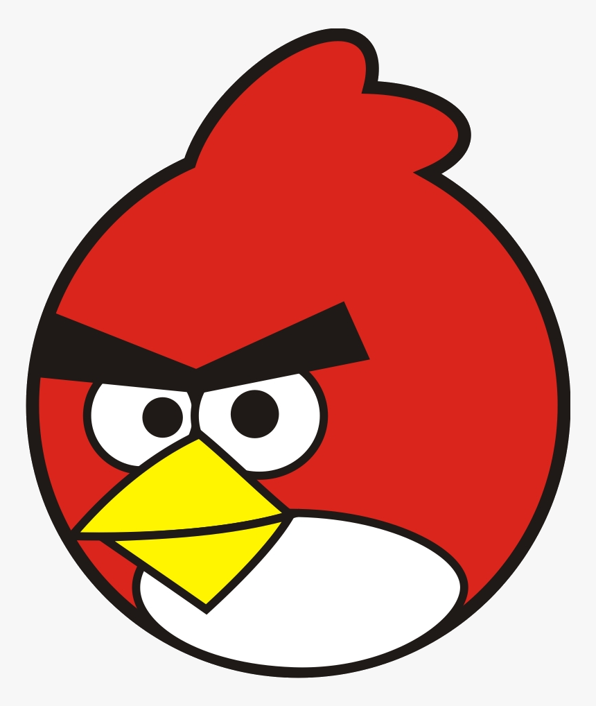 Red Cartoon Angry Birds, HD Png Download, Free Download