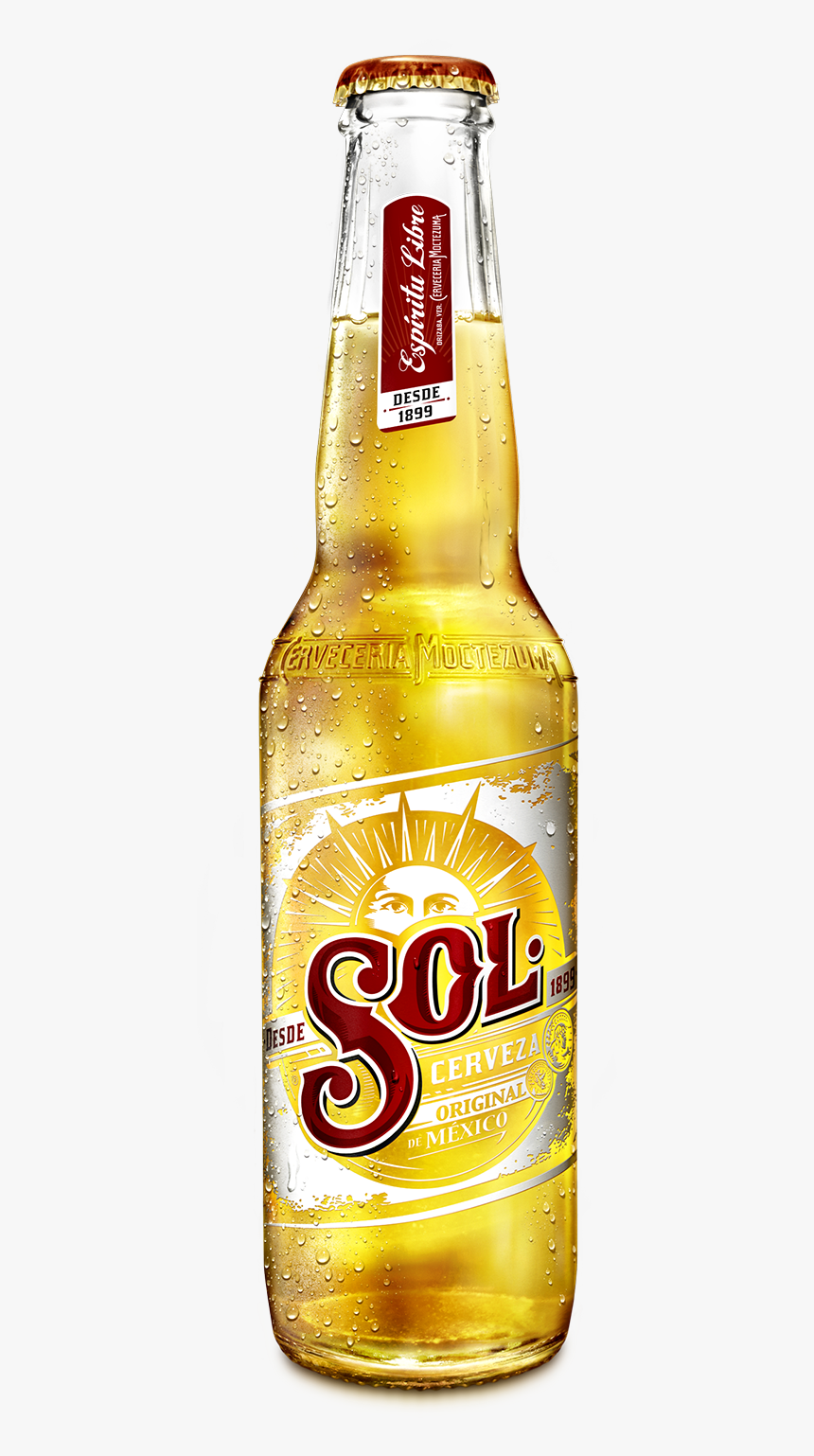 Heineken Beer Bottle Png Download - Cerveza Sol, Transparent Png, Free Download