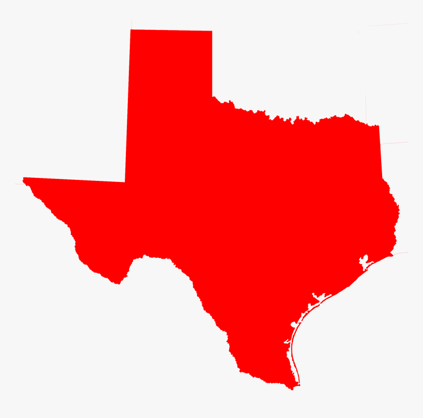 Texas Map Silhouette, HD Png Download, Free Download