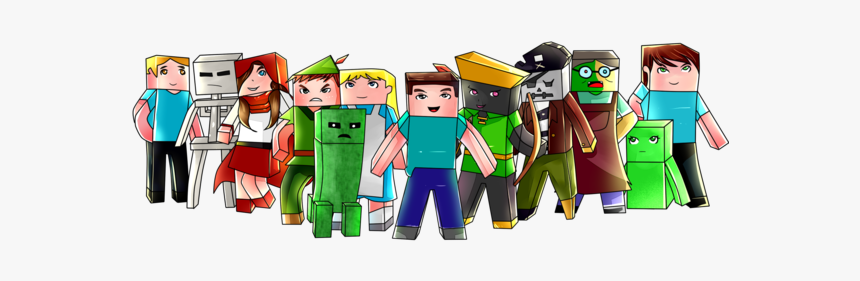 Minecraft Illustration - Action Figure, HD Png Download, Free Download