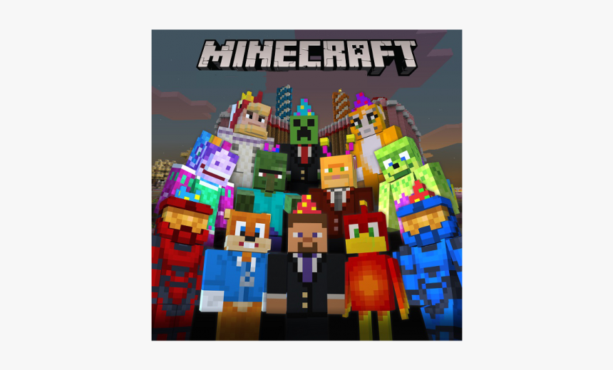Minecraft Birthday Skin Pack 2, HD Png Download, Free Download