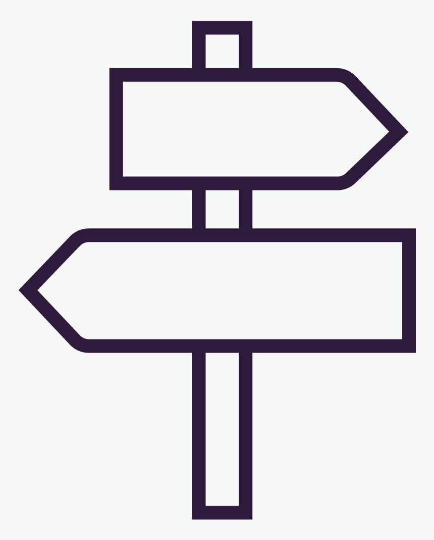 Road Sign Arrow Png, Transparent Png, Free Download