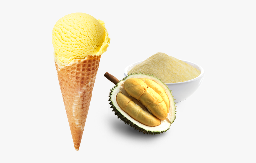 Ice Cream Durian Cone, HD Png Download, Free Download