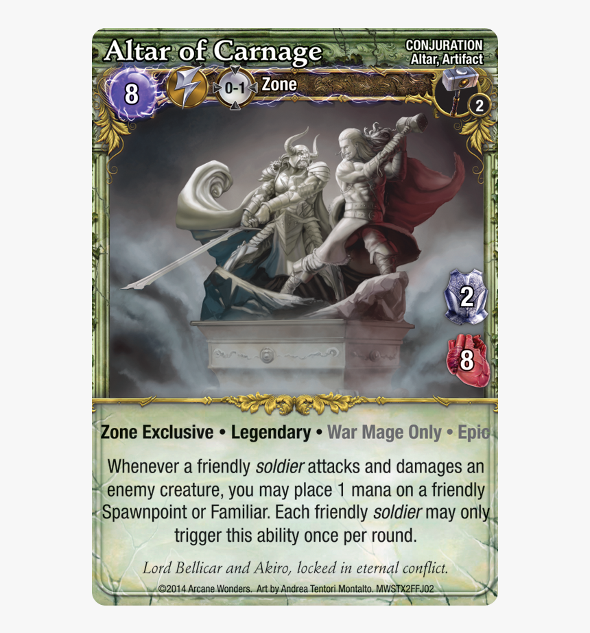Mage Wars Altar Of Carnage, HD Png Download, Free Download