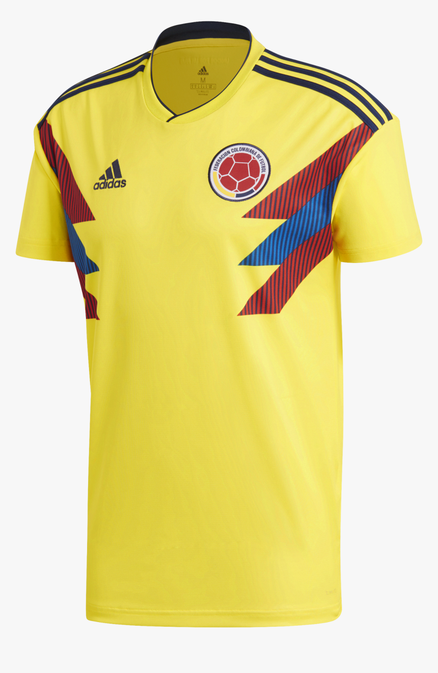 Colombia World Cup 2018 Home Jersey"
 Title="colombia - Colombia Kit World Cup 2018, HD Png Download, Free Download