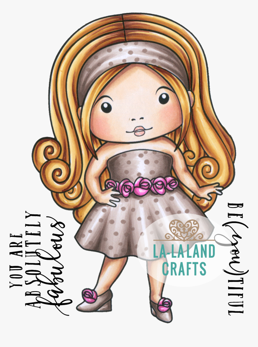 Fabulous Marci Digi Stamp - Illustration, HD Png Download, Free Download