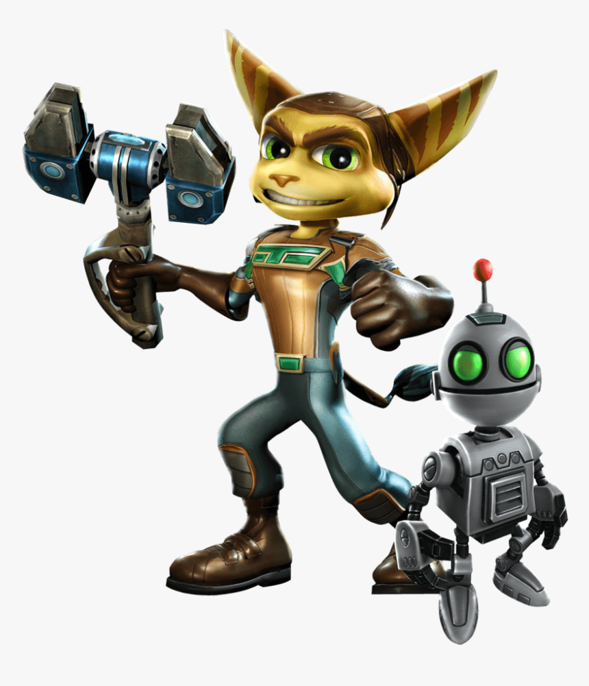Ratchet Clank Bot - Ratchet And Clank Playstation All Stars Battle Royale, HD Png Download, Free Download