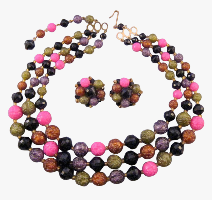 Clip Art Creative Beads - Black Necklace Beads Png Transparent, Png Download, Free Download