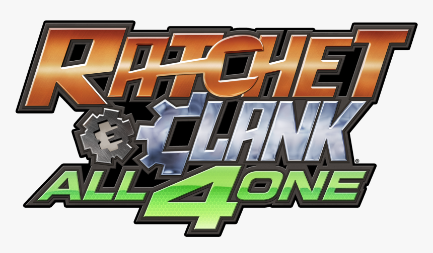 Ratchet And Clank All 4 One Logo, HD Png Download, Free Download