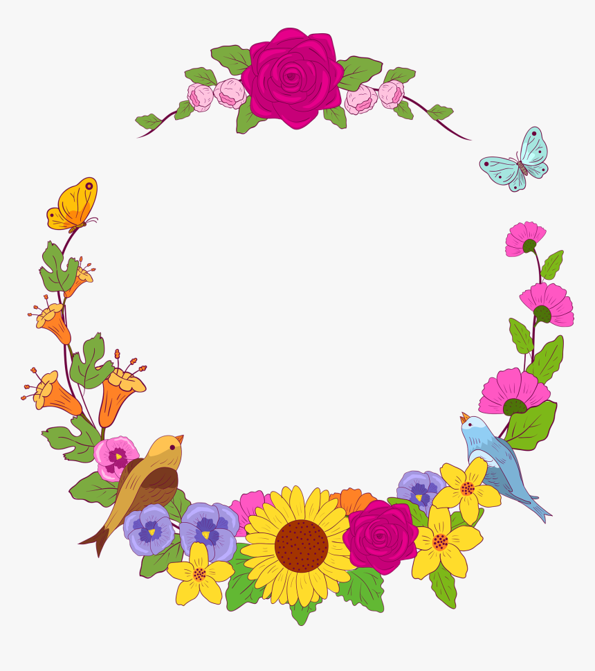 Transparent Getting Dressed Clipart - Flower Name Tag Design, HD Png Download, Free Download