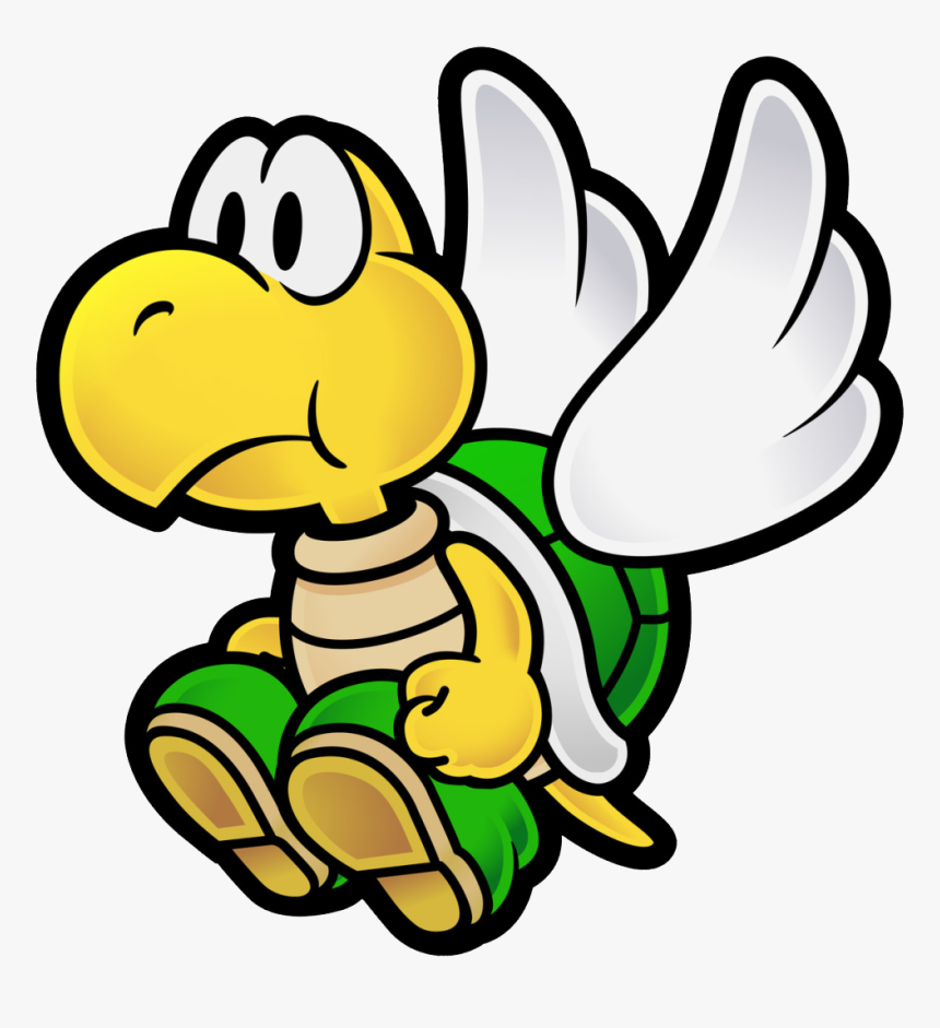 Turtle Clipart Evil - Para Koopa Paper Mario, HD Png Download, Free Download