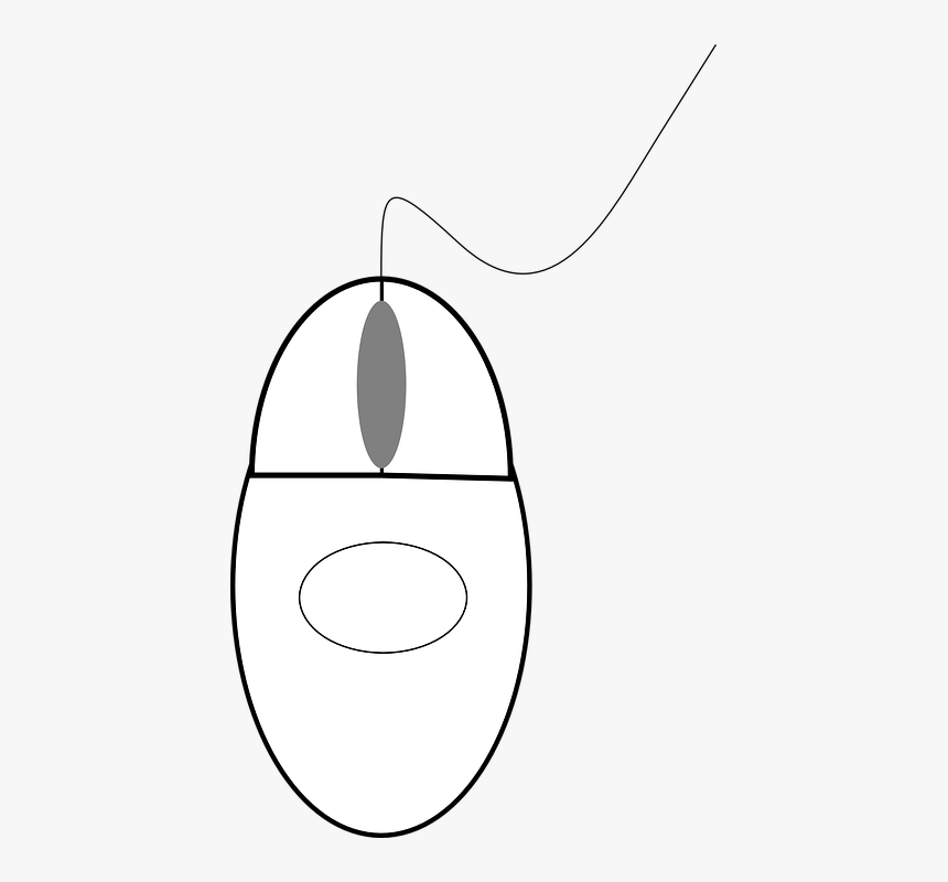 Mouse, Pointing, Device, Peripheral, Wired, Icon, Click - Circle, HD Png Download, Free Download
