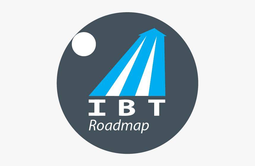 Logo Ibt Roadmap Grey Blue 72 - Circle, HD Png Download, Free Download