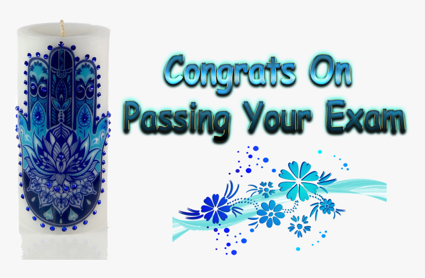 Congrats On Passing Your Exam Png Image File - Advent Candle, Transparent Png, Free Download