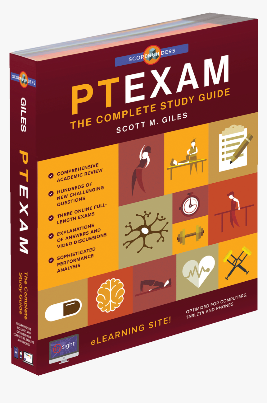 Pt Exam Book By Scorebuilders Giles, HD Png Download, Free Download