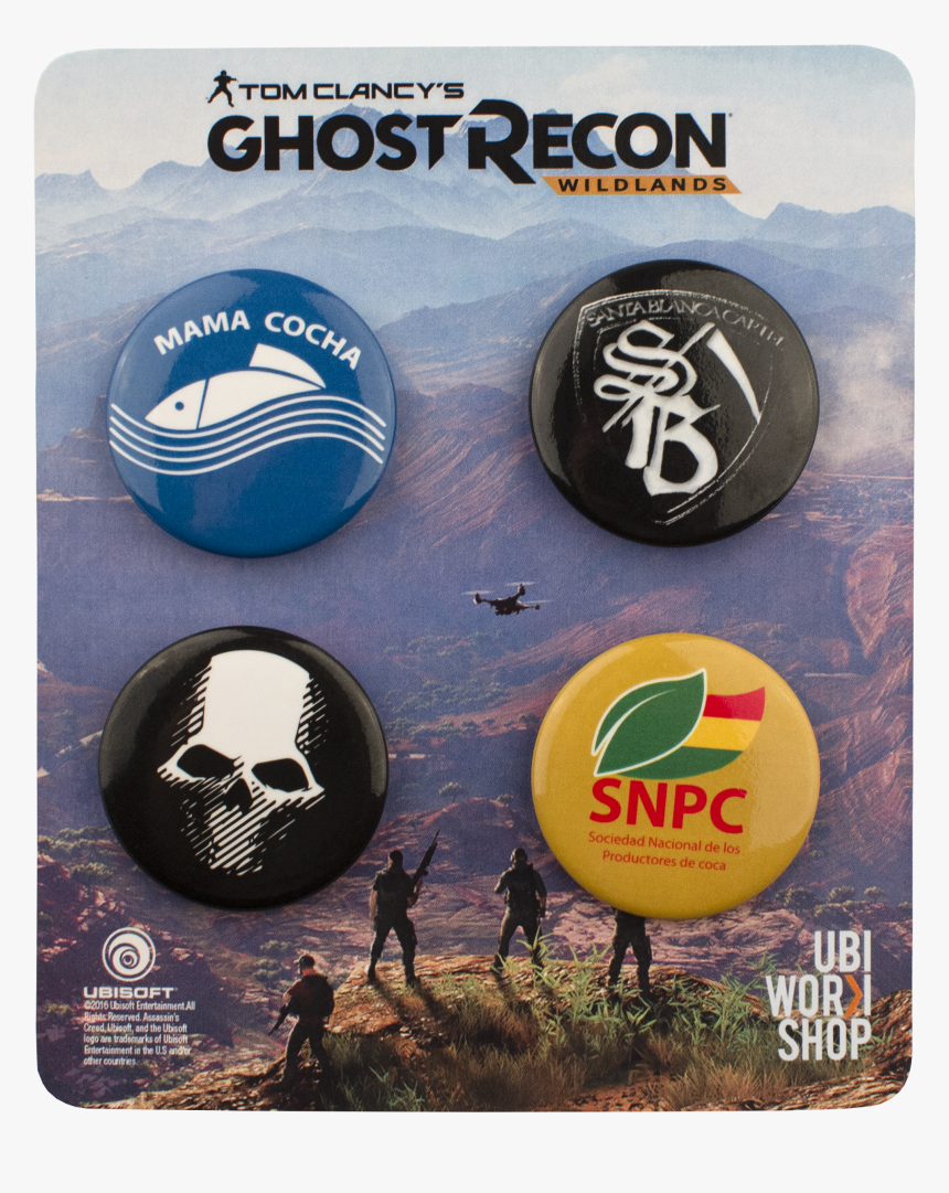 Ghost Recon Button Collection Set, HD Png Download, Free Download