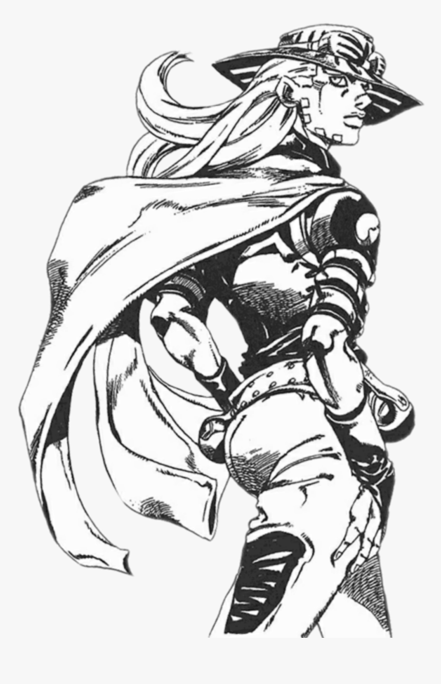 #gyrozeppeli #gyro #jojosbizarreadventure #jojos #sbr - Steel Ball Run Sketches, HD Png Download, Free Download