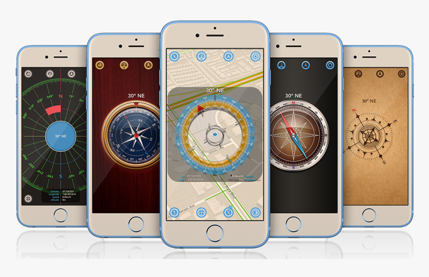 Gyro Compass Ios App, HD Png Download, Free Download