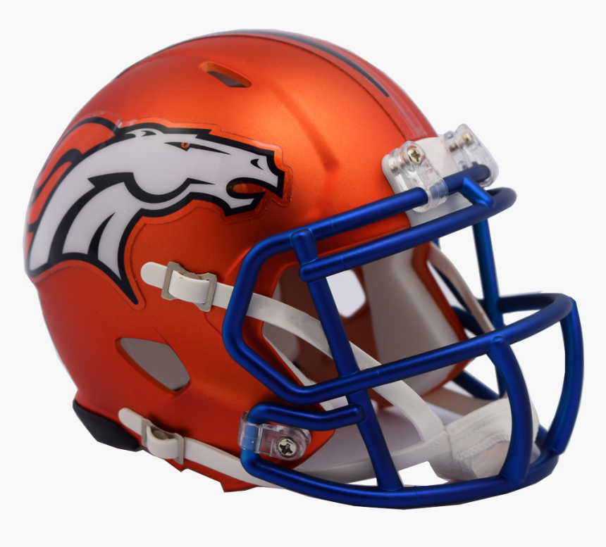 Denver Broncos Helmet Png - Riddell Nfl Blaze Helmets, Transparent Png, Free Download