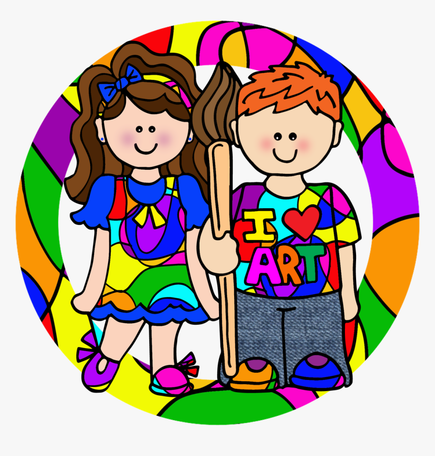Arts & Crafts Classes For Kids - Kids Art Clip Art, HD Png Download, Free Download