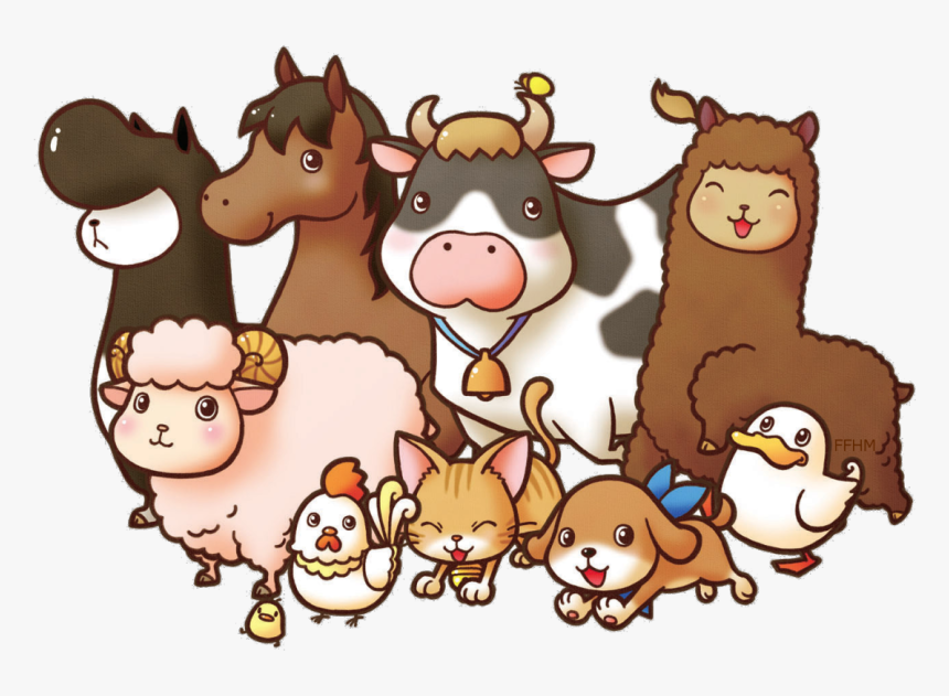 Farm Animals Clipart Transparent - Harvest Moon Light Of Hope Png, Png Download, Free Download