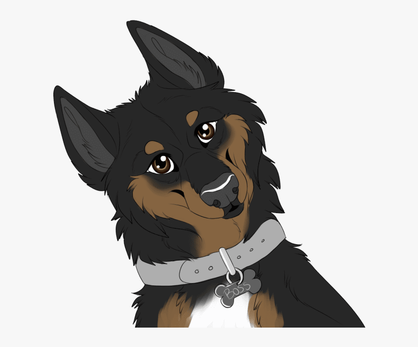Realistic Cartoon Dog Drawing, HD Png Download, Free Download