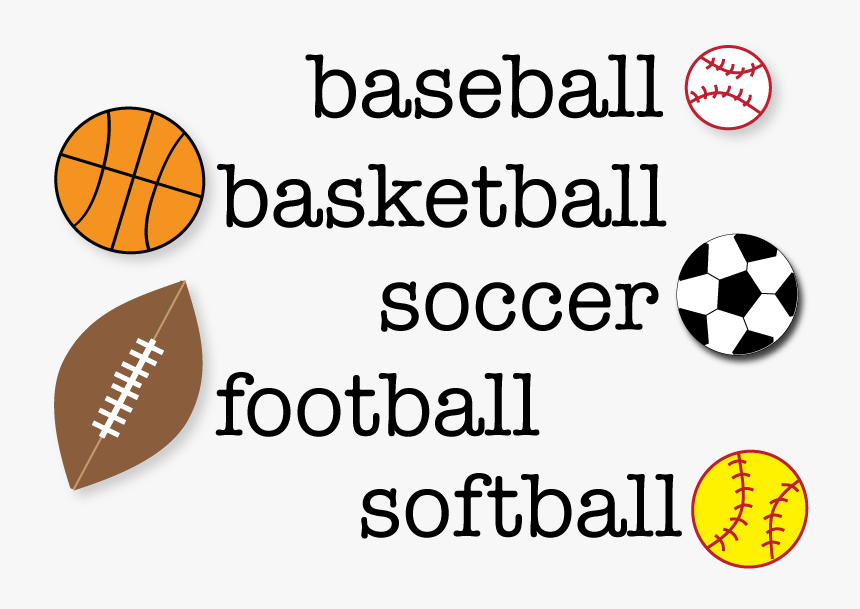 Free Sports For Parties Crafts School Projects Clipart - Free Sports Clip Art, HD Png Download, Free Download