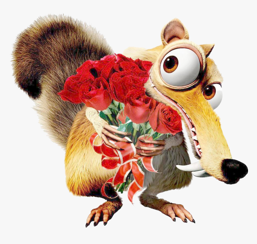 Ice Age Squirrel Png - Ice Age Scrat Hd, Transparent Png, Free Download